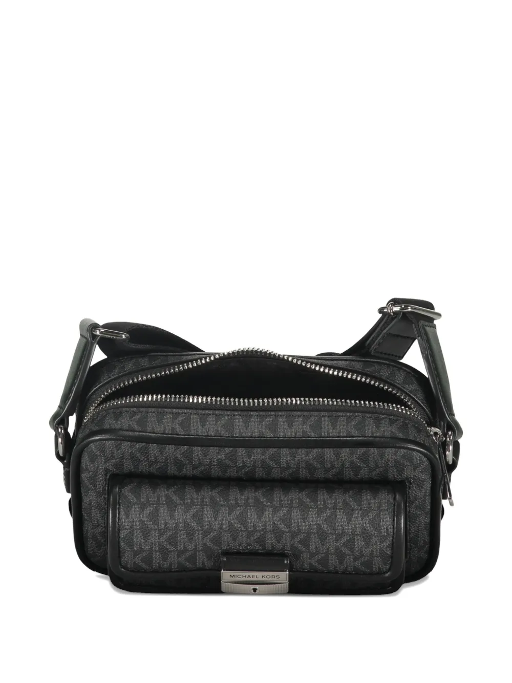 Michael Kors Bradshaw schoudertas met monogram Zwart