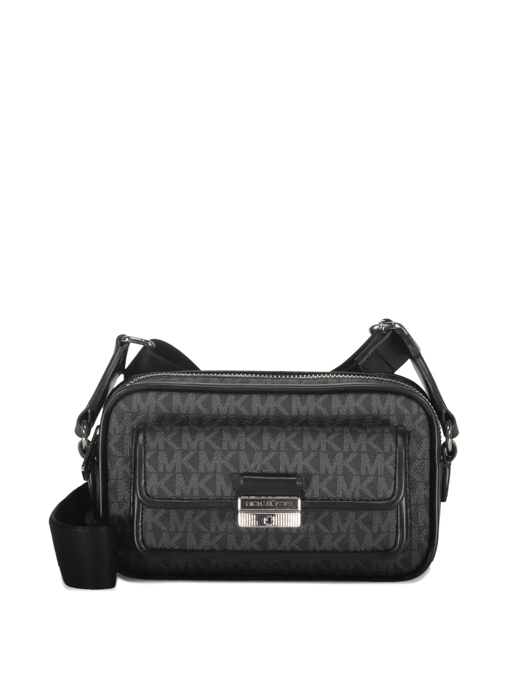 Michael Kors Bradshaw schoudertas met monogram Zwart