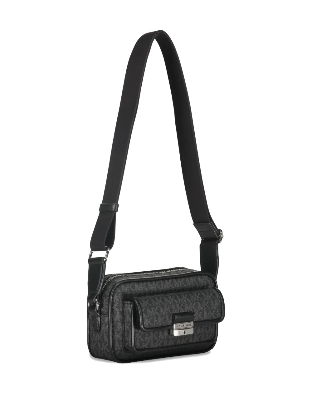 Michael Kors Bradshaw schoudertas met monogram Zwart