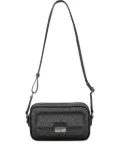 Michael Kors Bradshaw monogram shoulder bag - Black