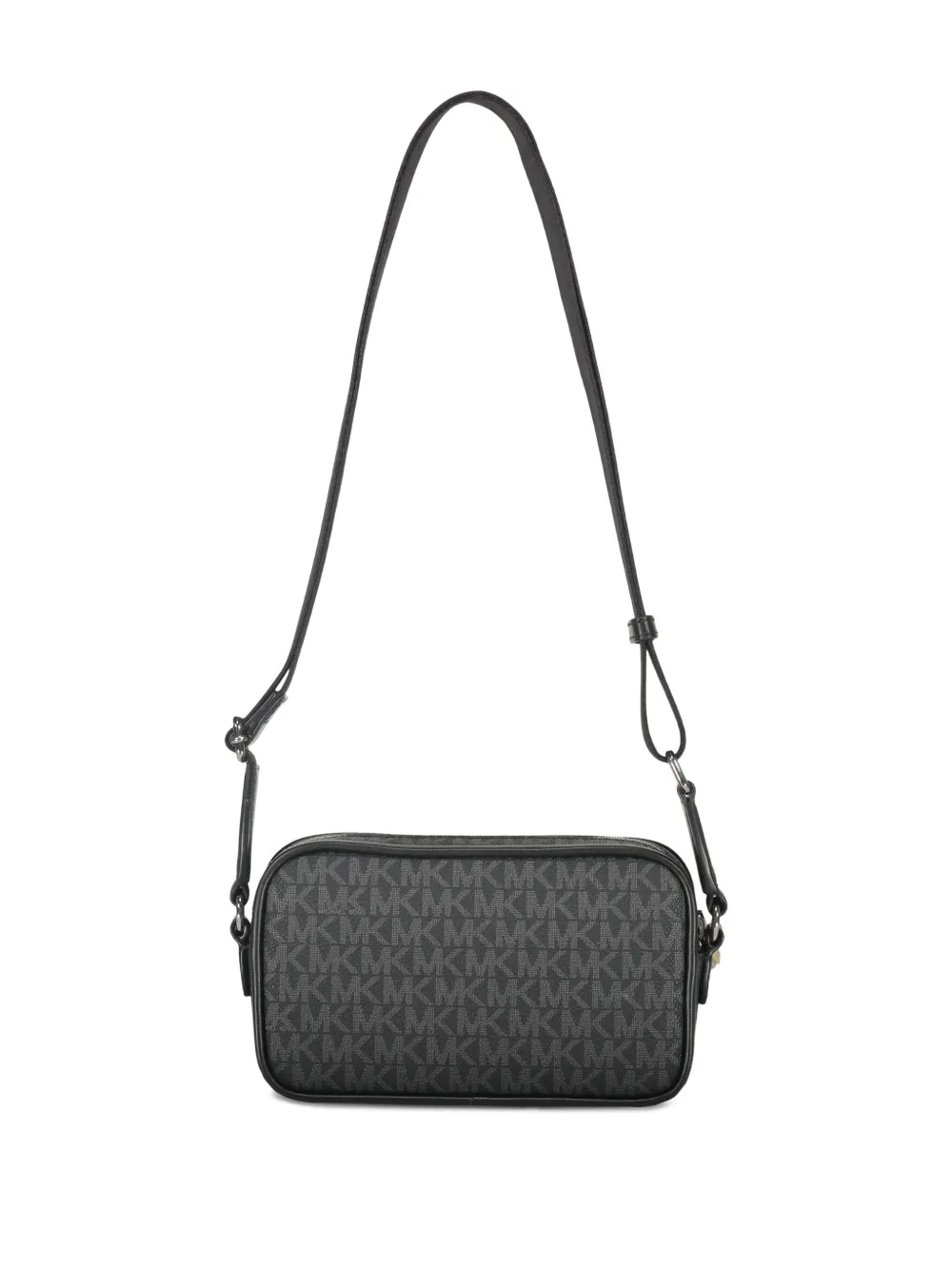 Michael Kors Bradshaw schoudertas met monogram - Zwart