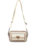Michael Kors Bradshaw monogram flap-pocket shoulder bag - Neutrals