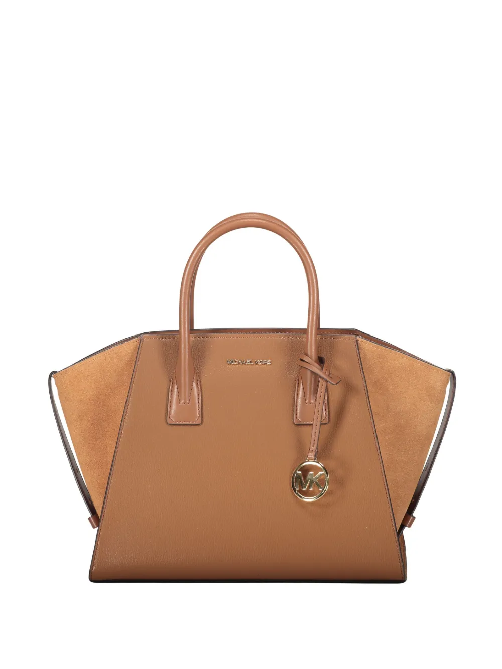 Michael Kors Avril leather tote bag Bruin