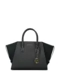 Michael Kors Avril leather top-zip tote bag - Black