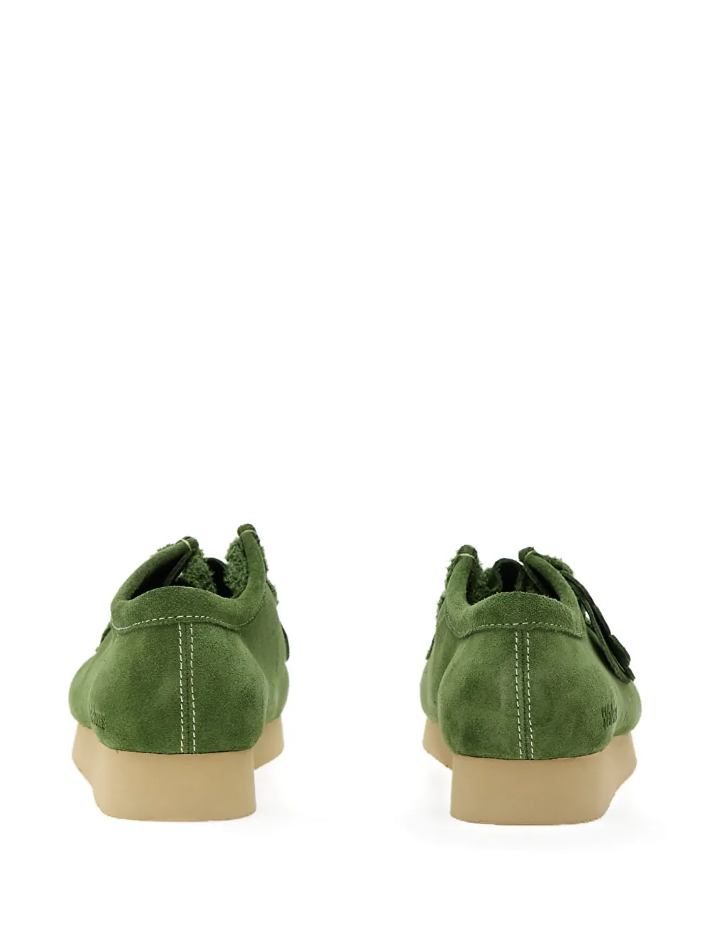 Clarks Originals Wallabee 2604 suede shoes Green