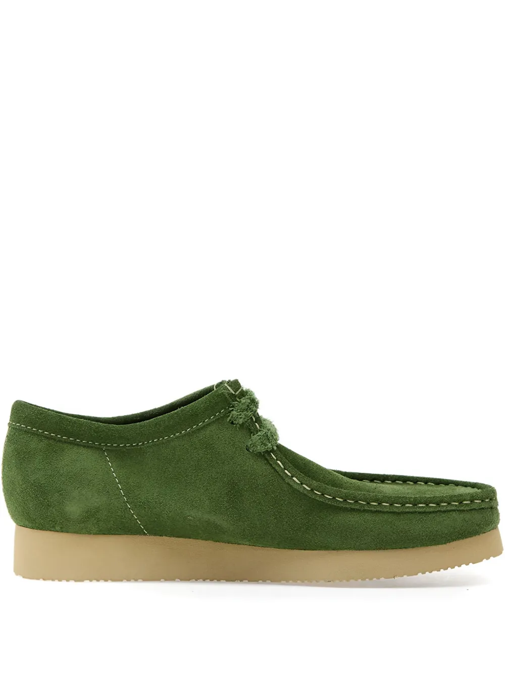 Clarks Originals Wallabee 2604 suede shoes Green
