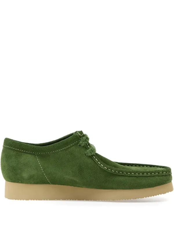 Clarks Originals Wallabee 2604 スエードシューズ | グリーン
