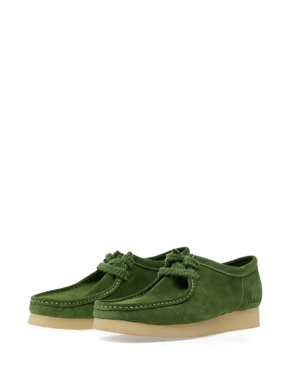 Clarks Originals Wallabee 2604 suede shoes Green