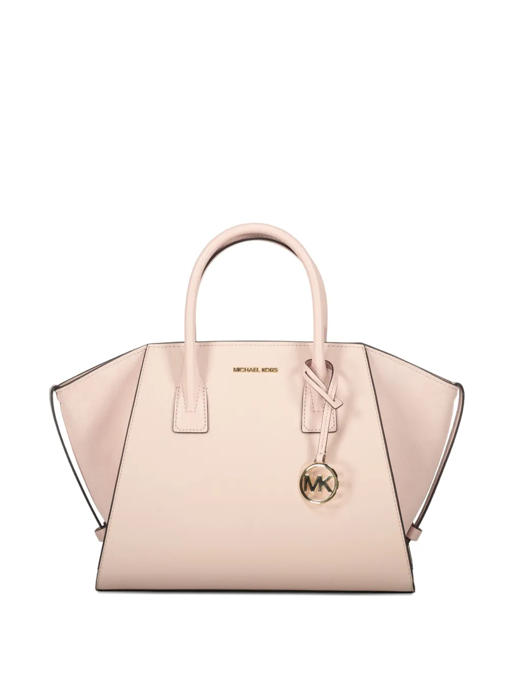 Michael Kors Avril leather top-zip tote bag Roze