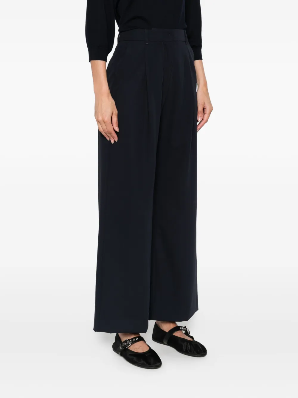 'S Max Mara pleated trousers Blauw