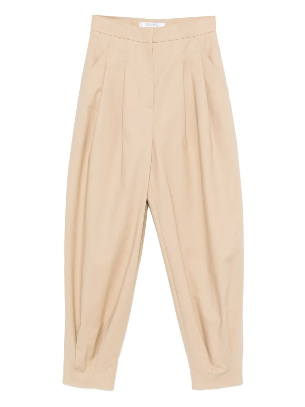 Max Mara pleated balloon trousers | Neutrals | Image 1