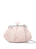 Weekend Max Mara pleated clasp shoulder bag - Pink