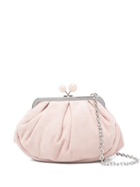 Weekend Max Mara pleated clasp shoulder bag