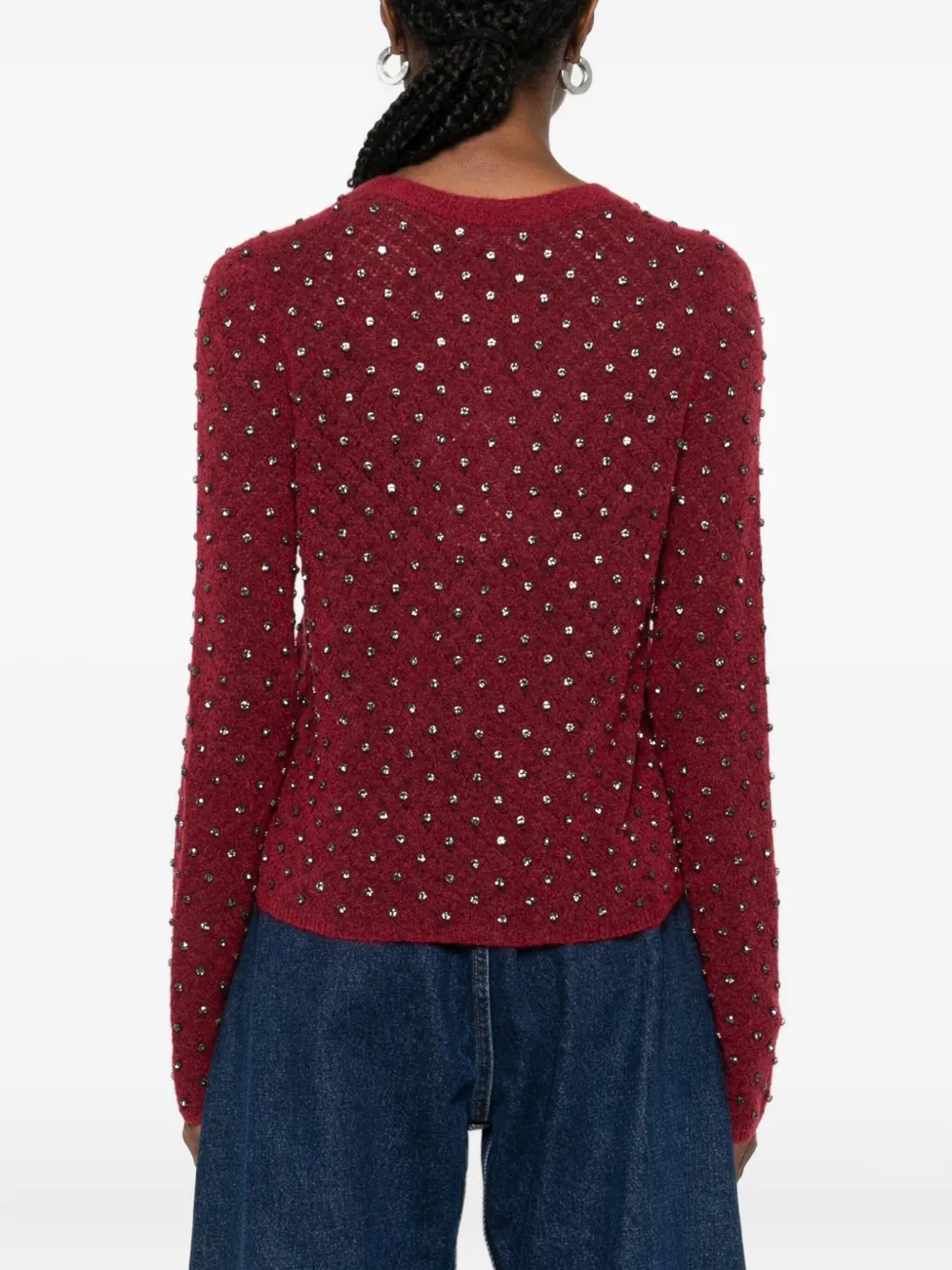 Max Mara Once Cardigan In Red