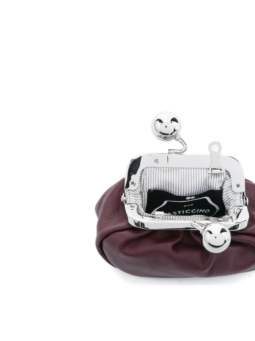 Weekend Max Mara Chain-embellished Mini Bag In Red