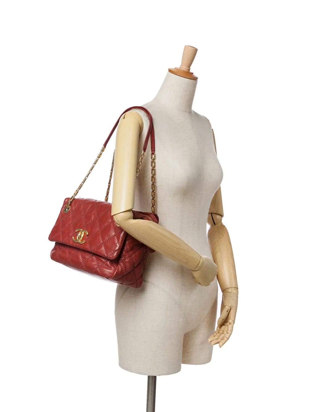 CHANEL Pre-Owned sac porté épaule matelassé Retro Chain Camera Flap (2011) | Pre-owned | Image 2