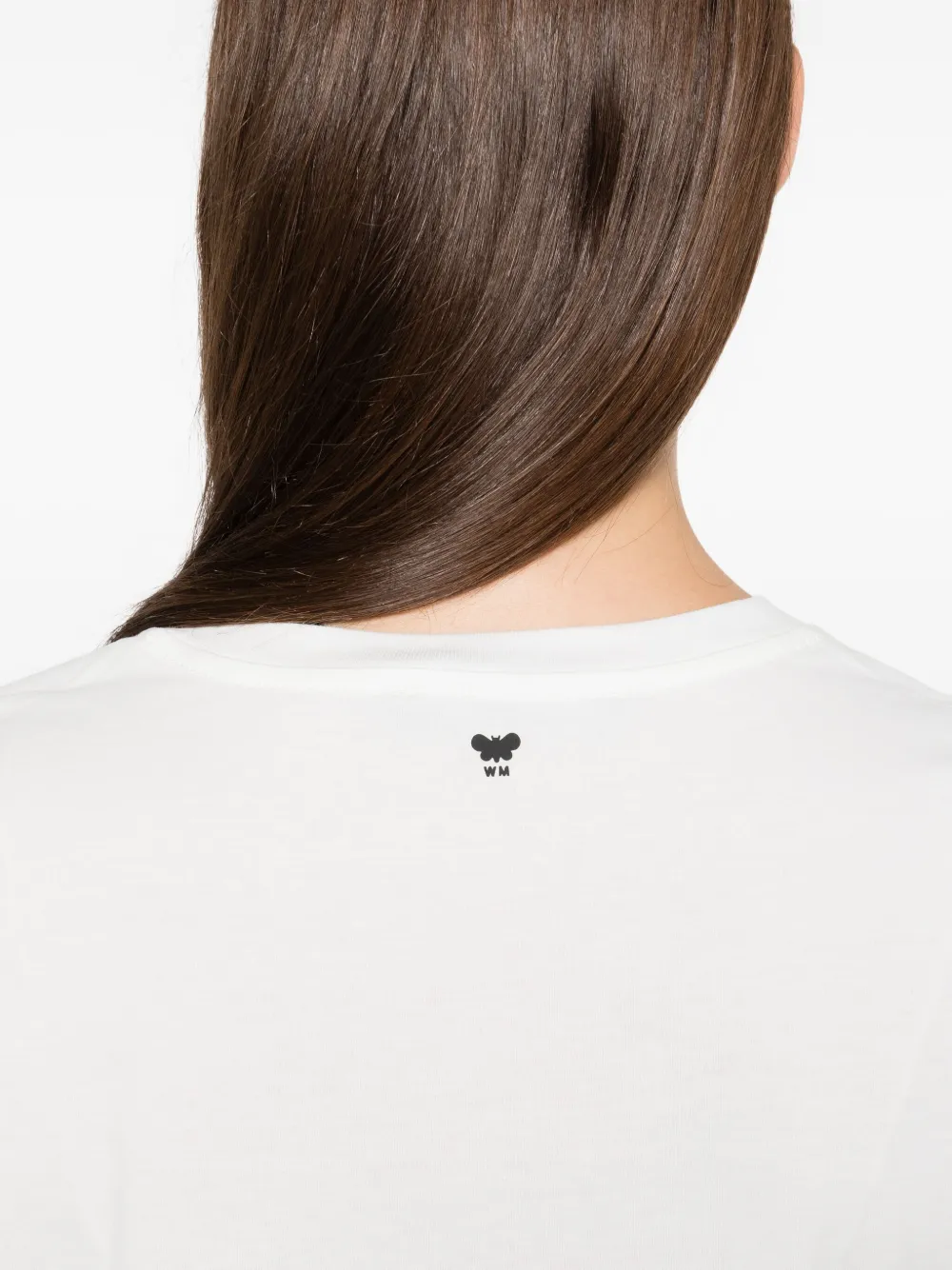 Weekend Max Mara T-shirt met grafische print Wit