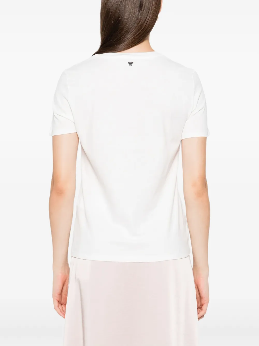 Weekend Max Mara T-shirt met grafische print Wit