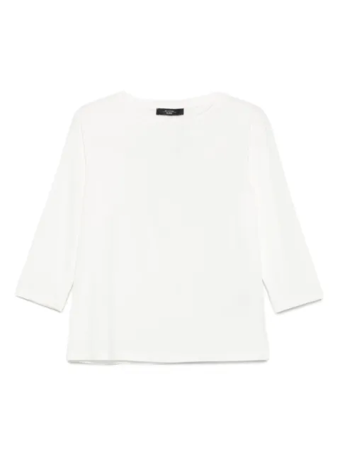 Weekend Max Mara three-quarter sleeve crew-neck top