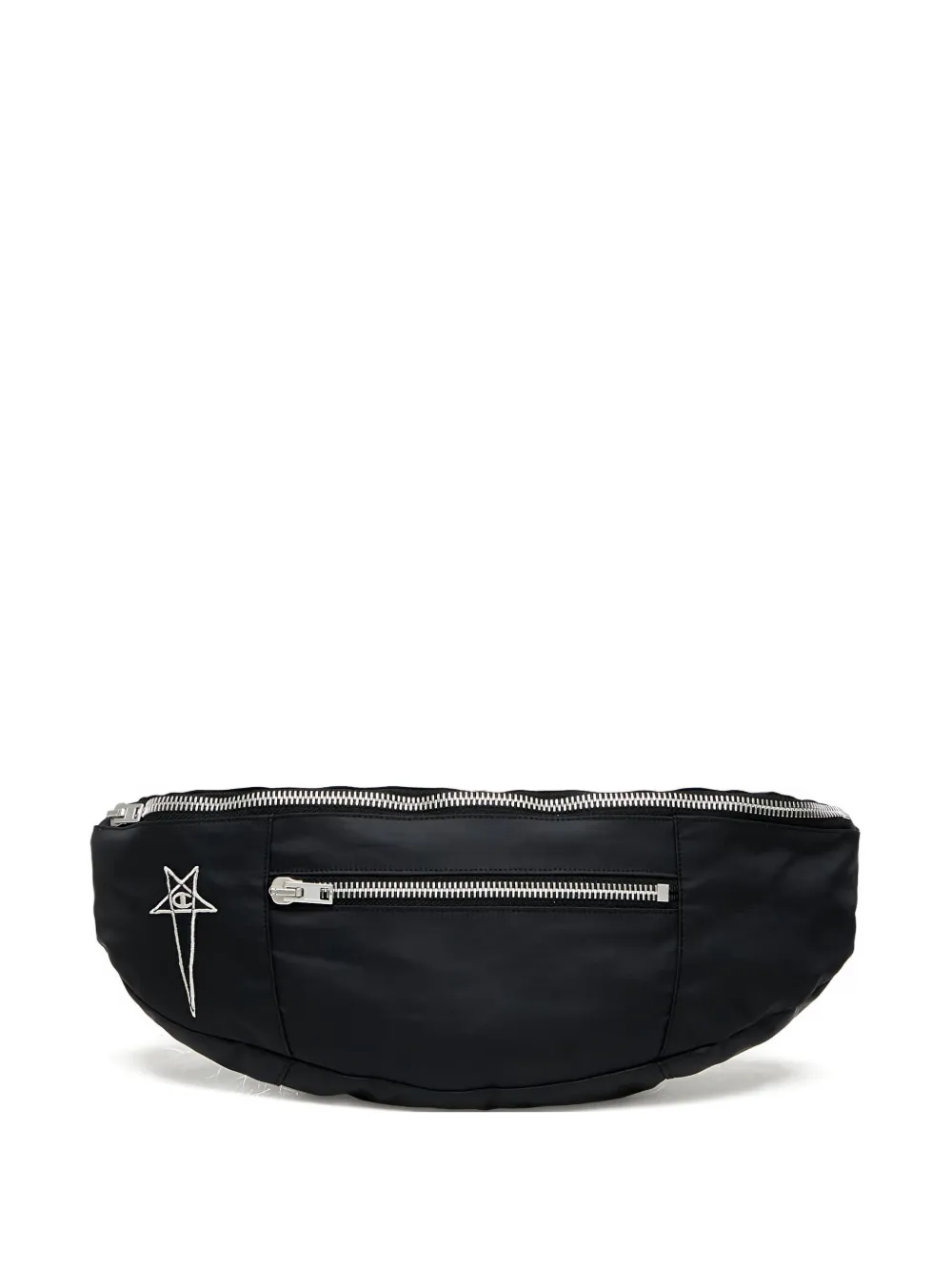 Rick Owens DRKSHDW embroidered-star bum bag Zwart