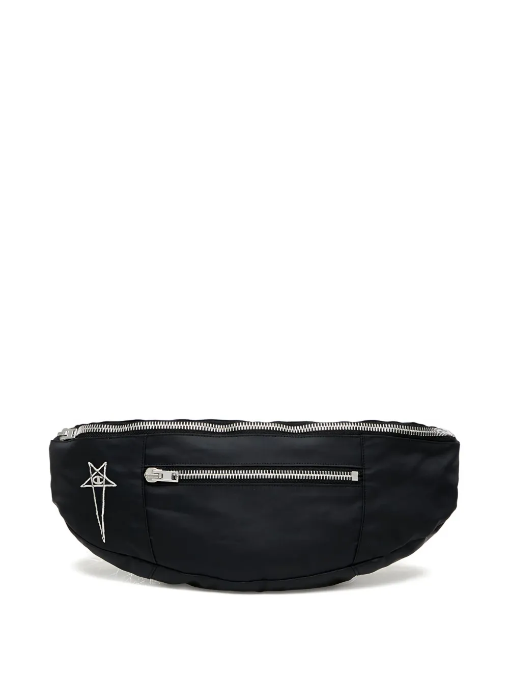 Rick Owens DRKSHDW embroidered-star bum bag Zwart