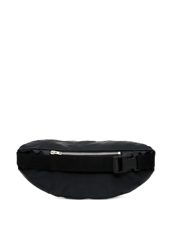 バッグ Rick owens bumbag ss24 Rick Owens Bumbag Leather Belt Bag | Black | FARFETCH