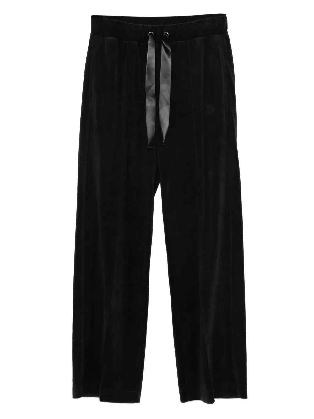 Marina Rinaldi Garian Drawstring Track Pants In Black