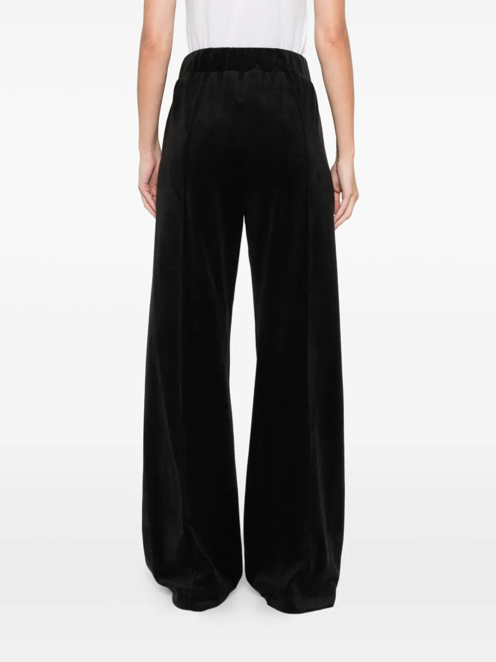 Marina Rinaldi Garian Drawstring Track Pants In Black