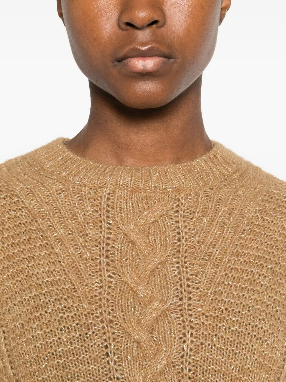 Max Mara Crasso Sweater In Brown