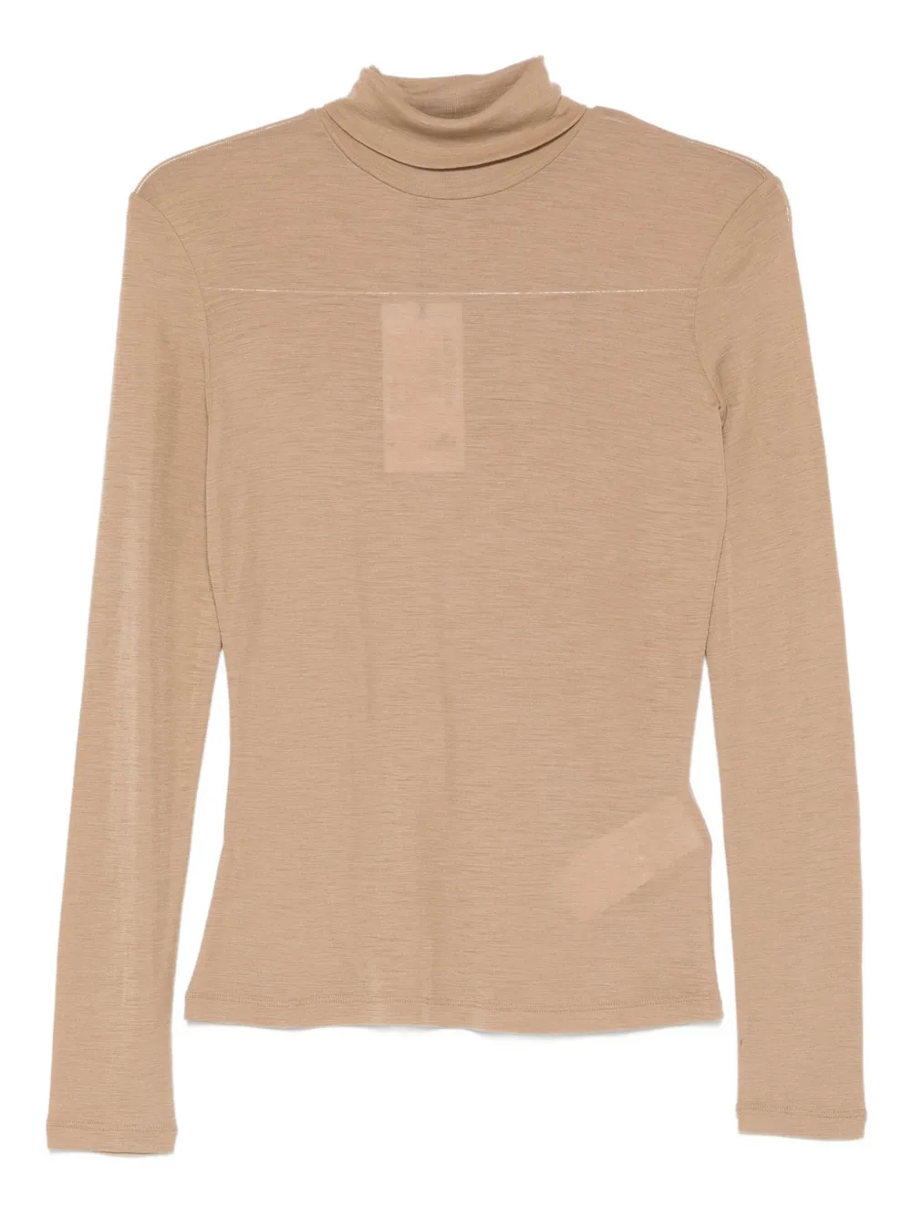 Weekend Max Mara Roll-neck Long-sleeve Top In Multi