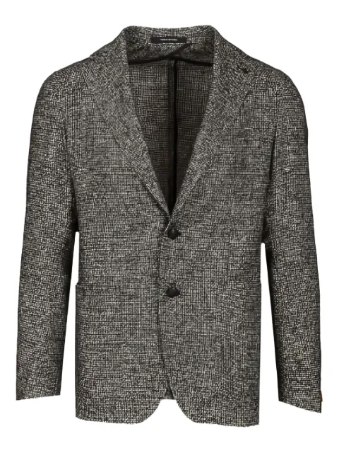 Tagliatore mélange-effect blazer 