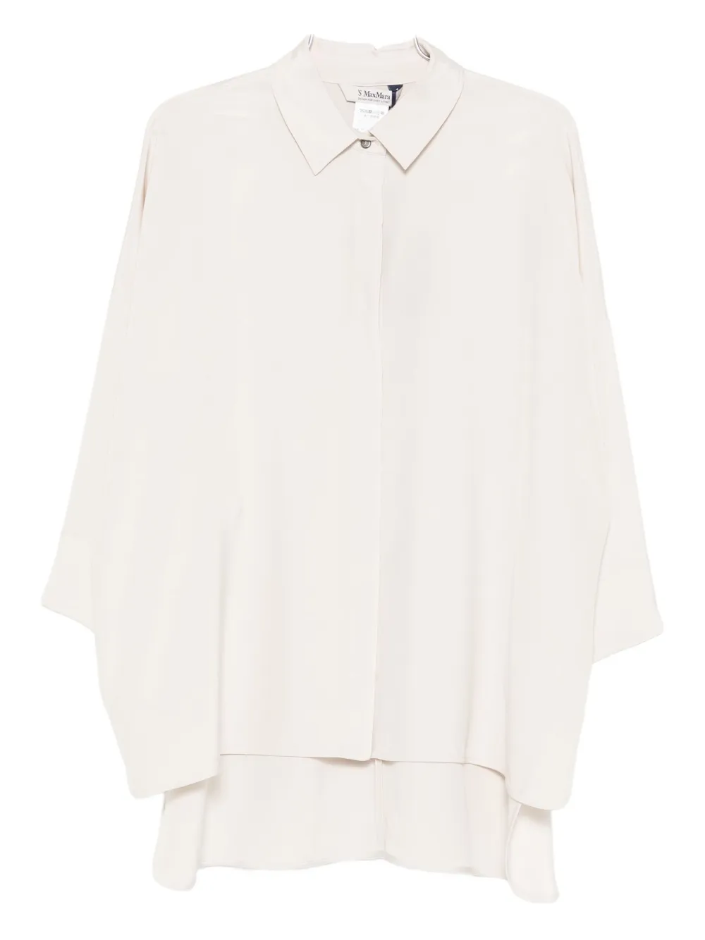 'S Max Mara Camicia in seta - Toni neutri