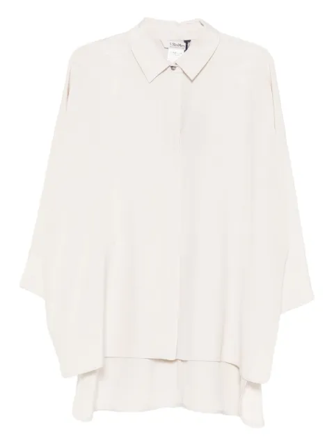 'S Max Mara button-down silk shirt