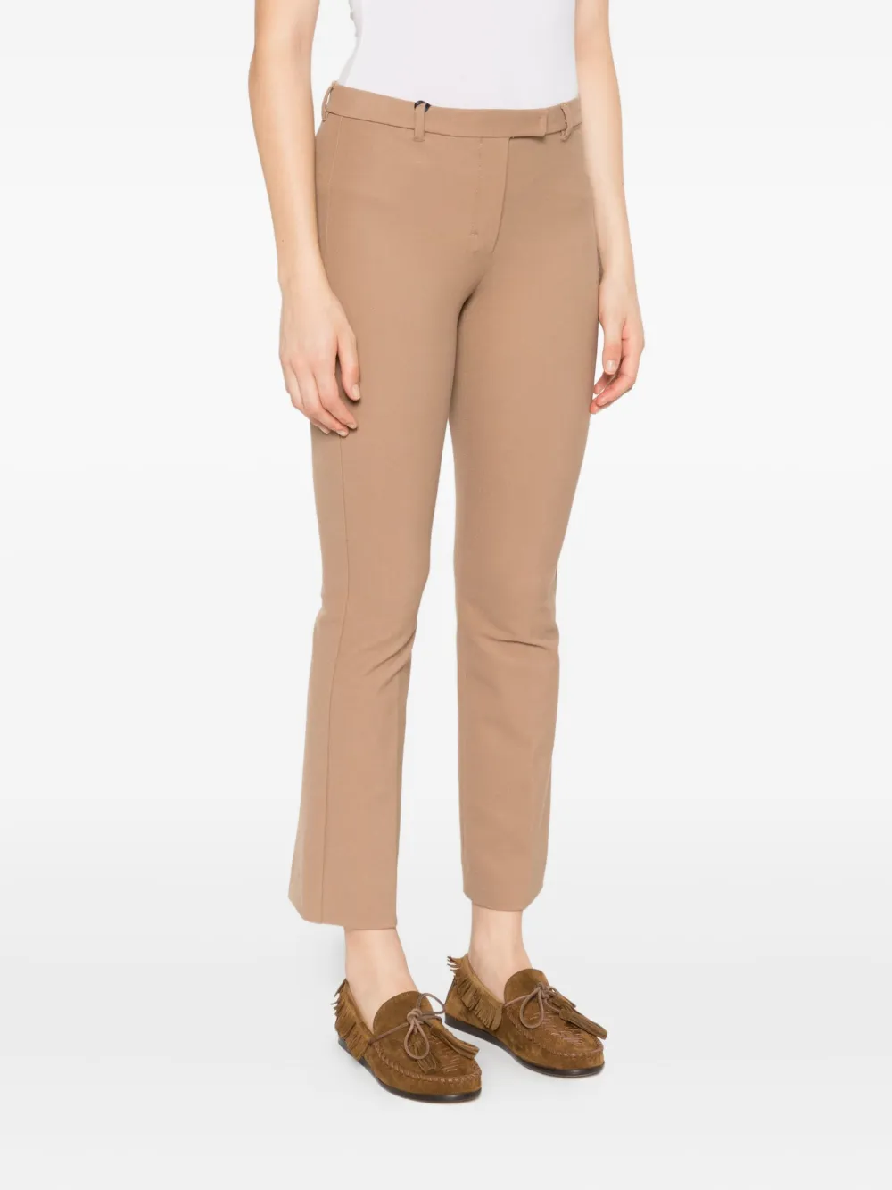 'S Max Mara Felice cropped broek Bruin