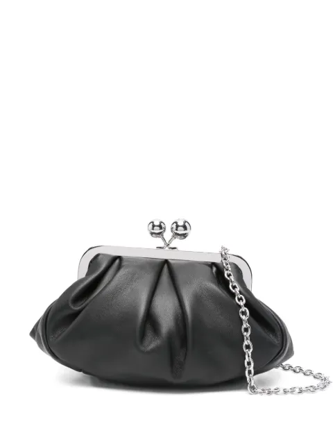 Weekend Max Mara pleated metal-top shoulder bag