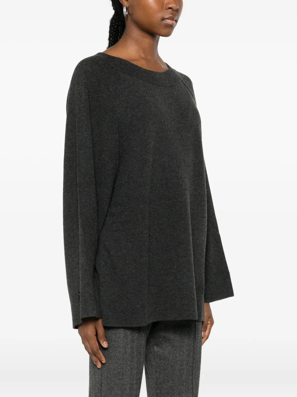 Max Mara Dumbo Sweater In Black