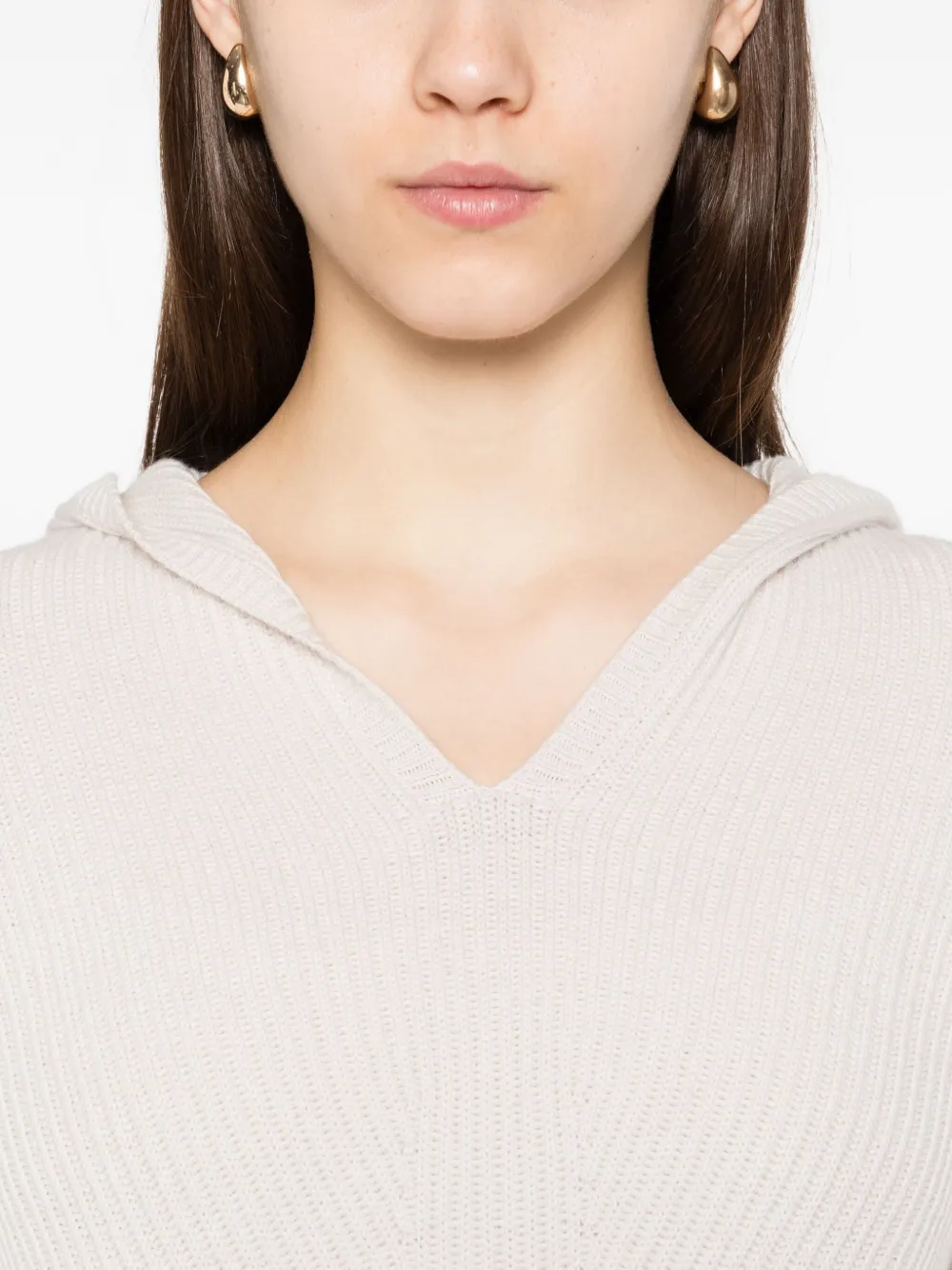 'S Max Mara Ribgebreide trui Beige