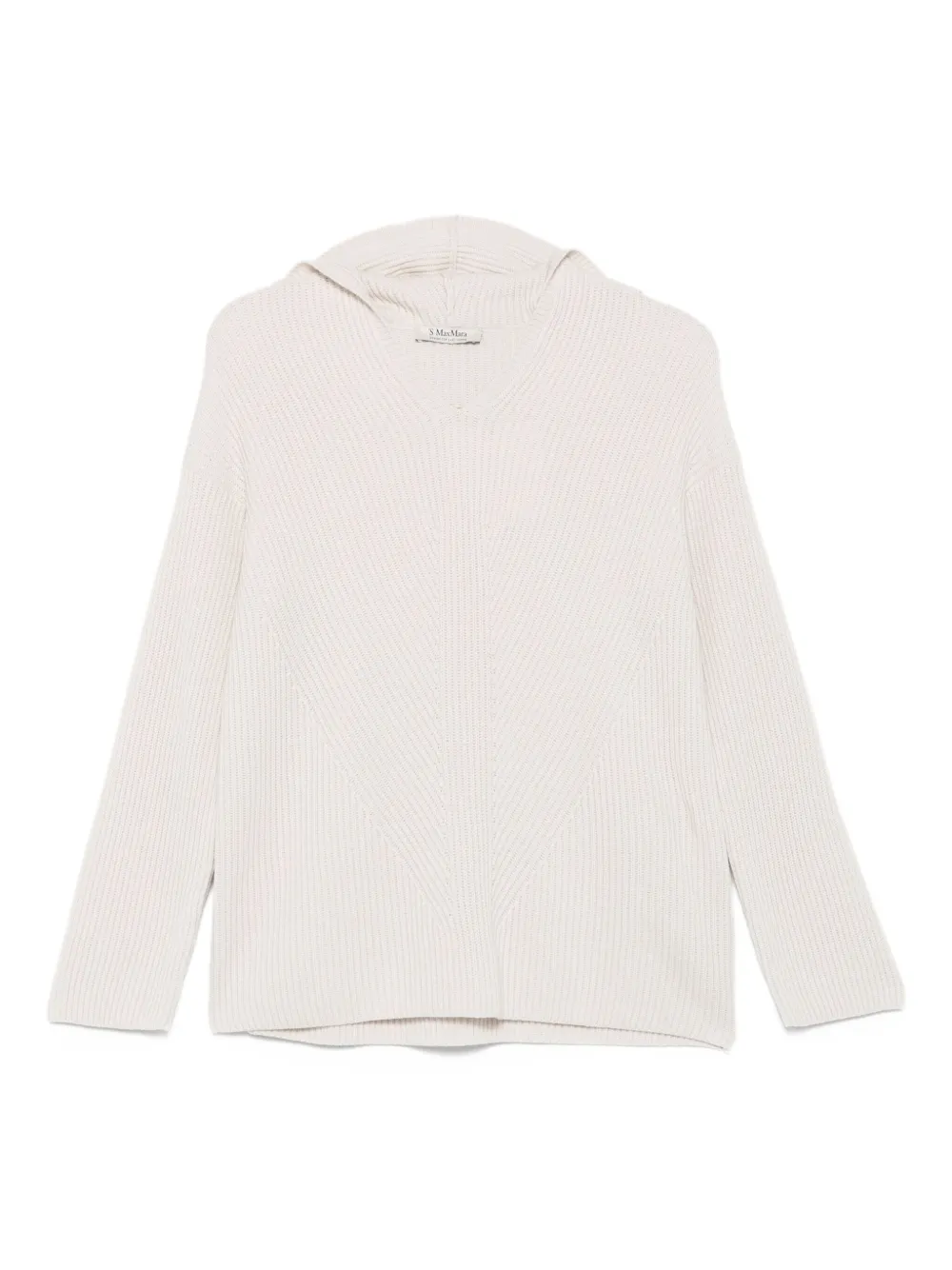 'S Max Mara Ribgebreide trui Beige