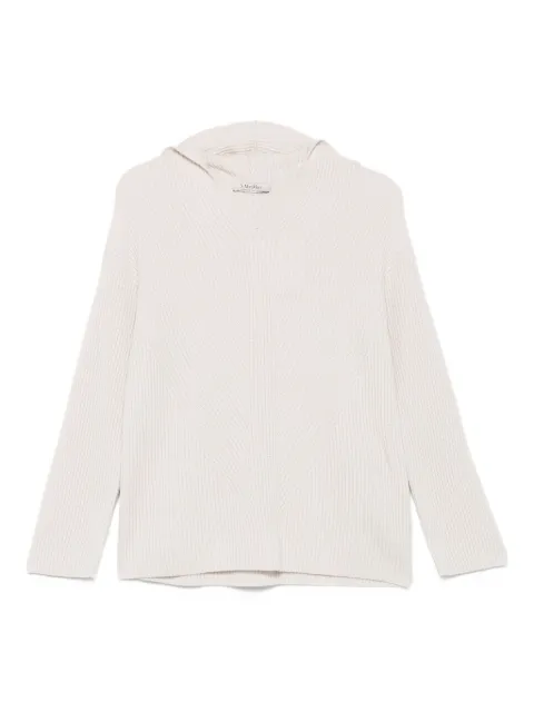 'S Max Mara ribbed hooded jumper