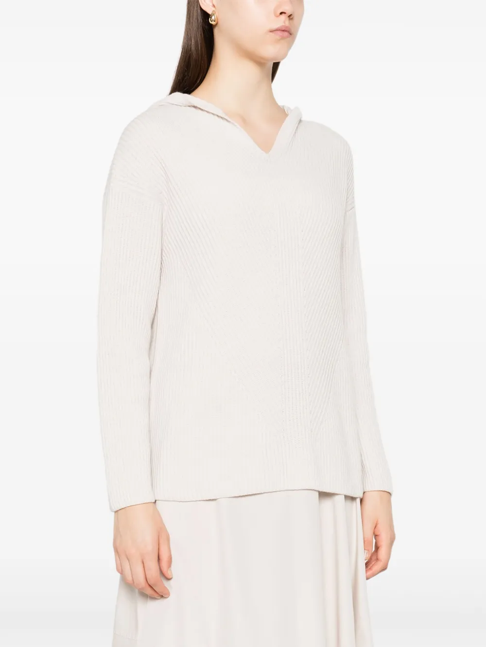 'S Max Mara Ribgebreide trui Beige
