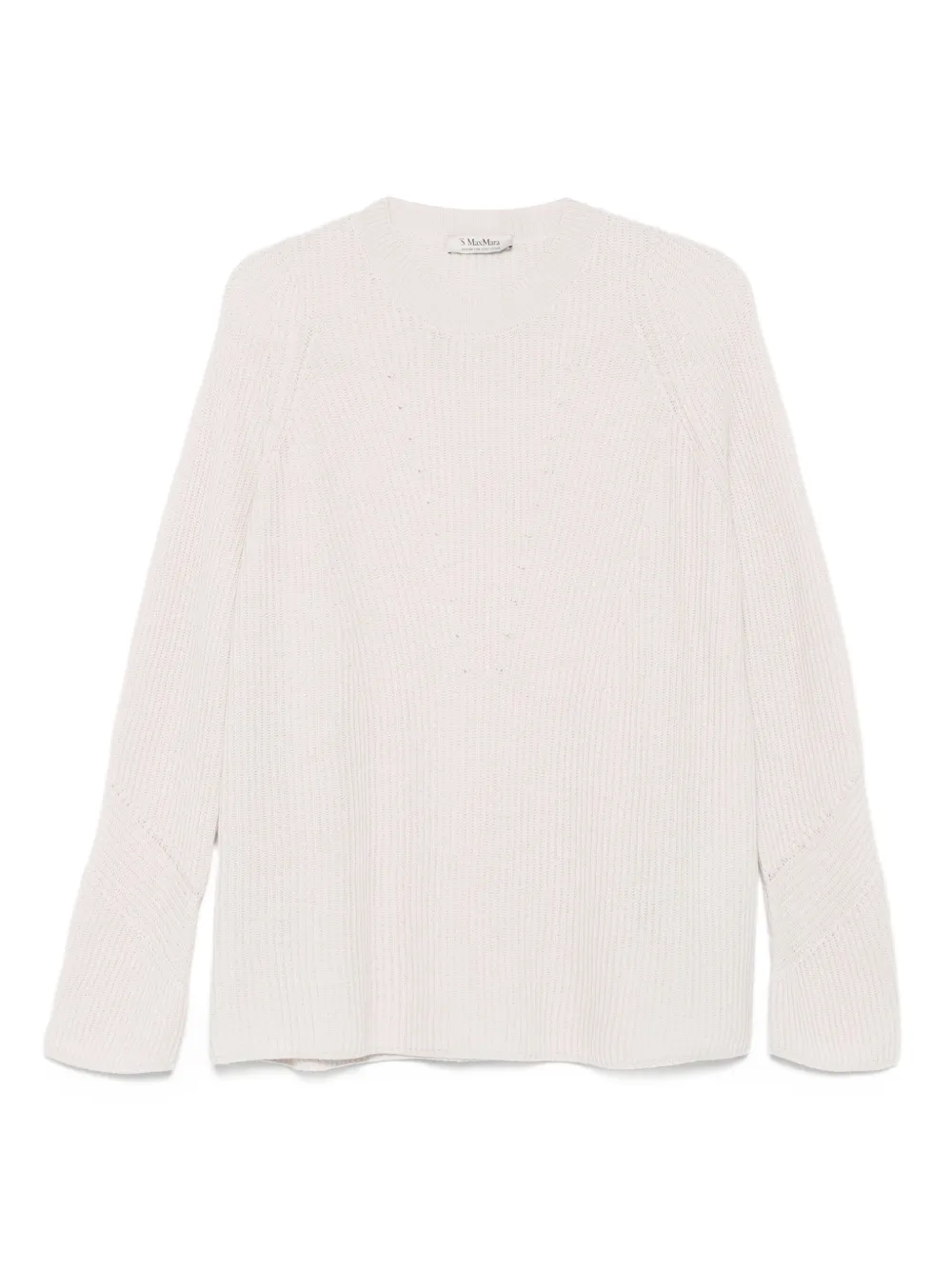 'S Max Mara Trui met geribbeld detail Beige