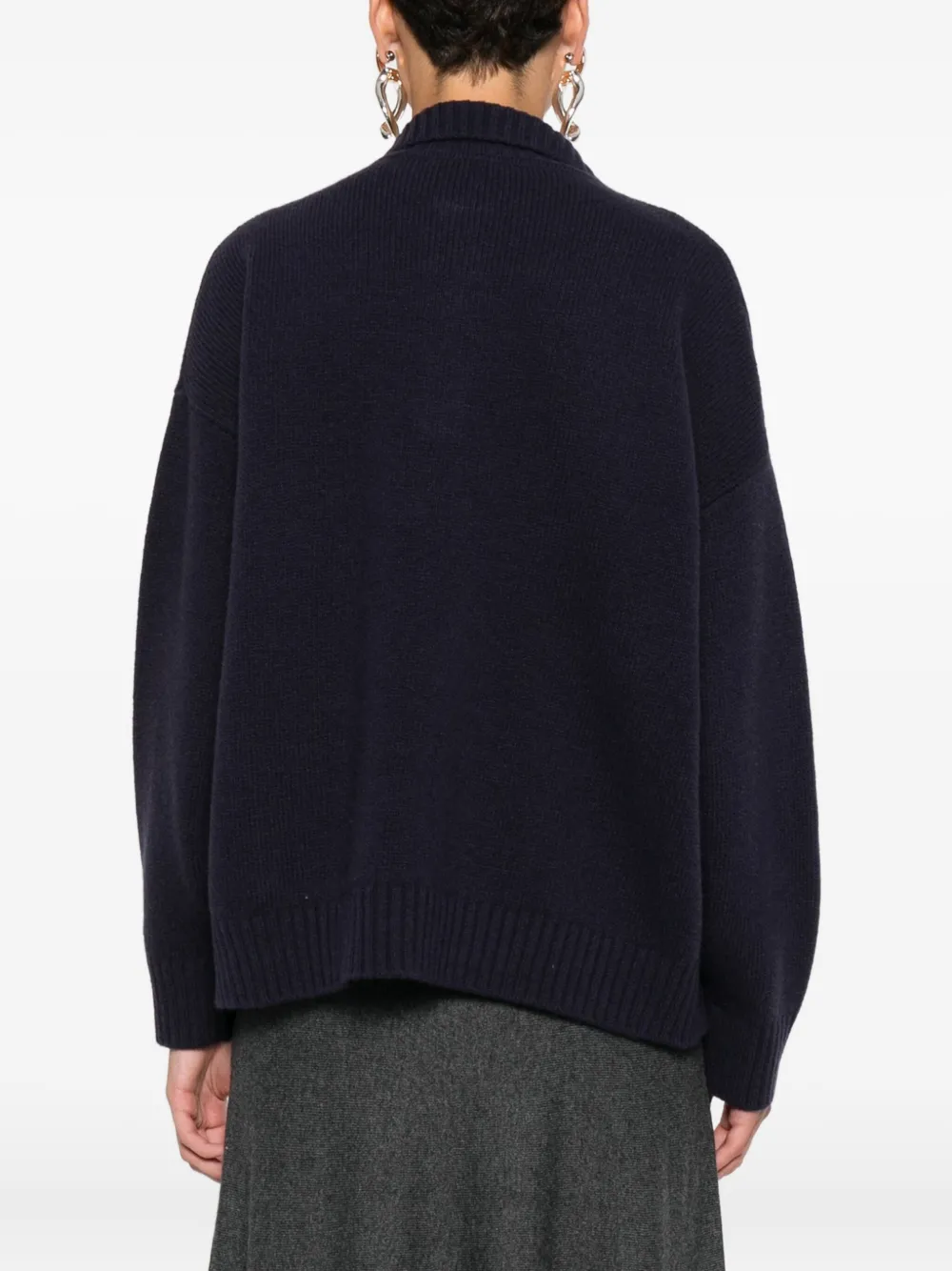 Weekend Max Mara Virgin Wool Sweater In Animal Print