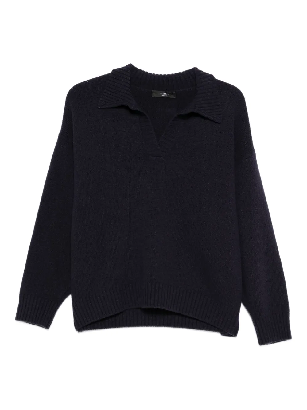 Weekend Max Mara Virgin Wool Sweater In Animal Print