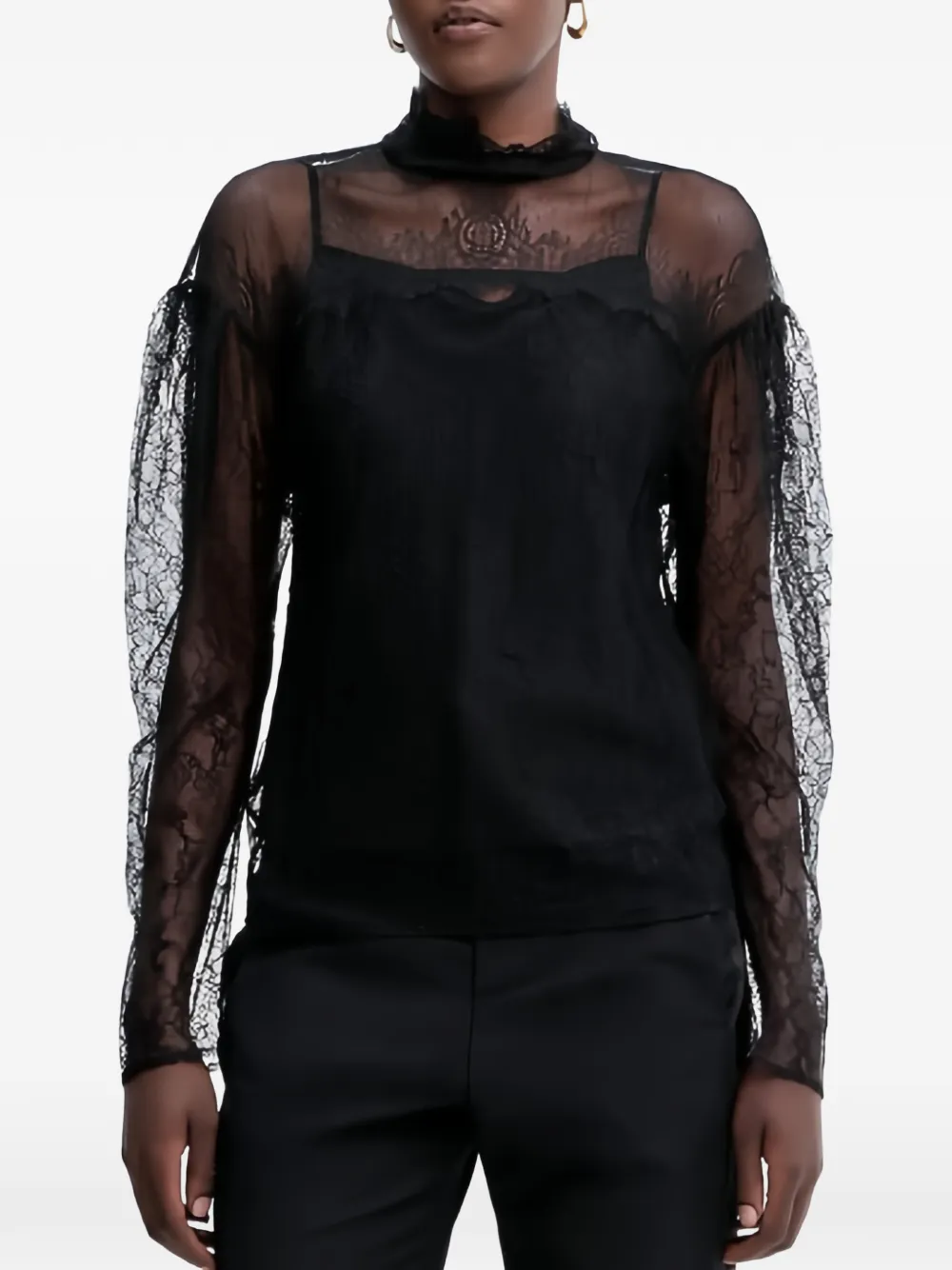 Twinset Sweaters Blacks And Greys In Black