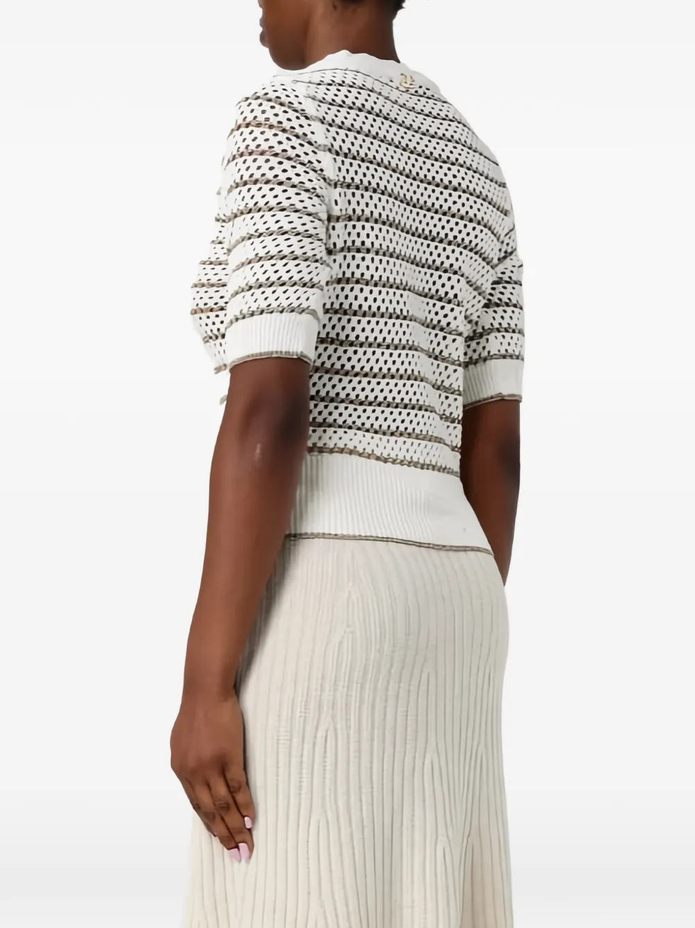 Twinset Twin-set Sweaters In White