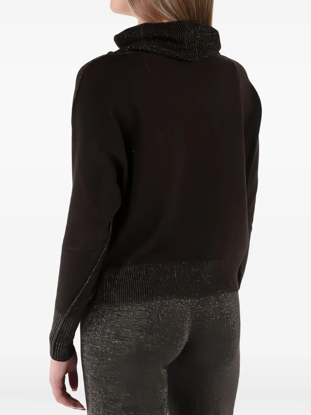 D.Exterior roll-neck sweater | Knitted Sweaters | Image 2