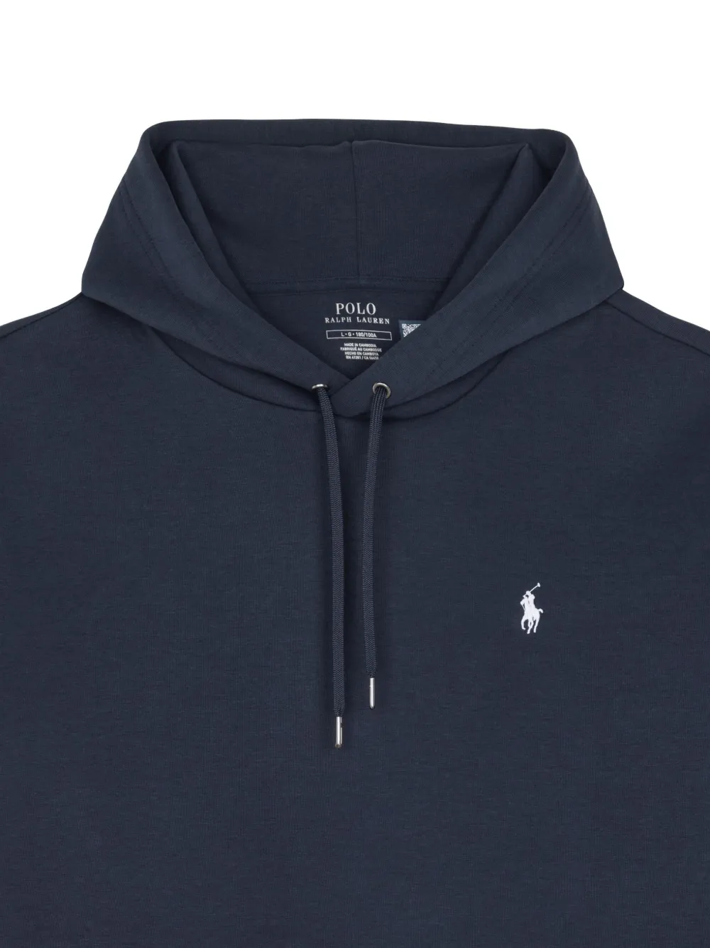 Ralph Lauren Collection Hoodie met geborduurd logo Blauw