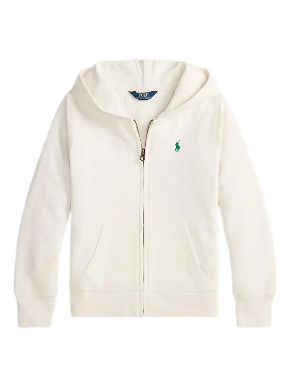 POLO RALPH LAUREN KIDS Kapuzenjacke mit Reißverschluss - Weiß