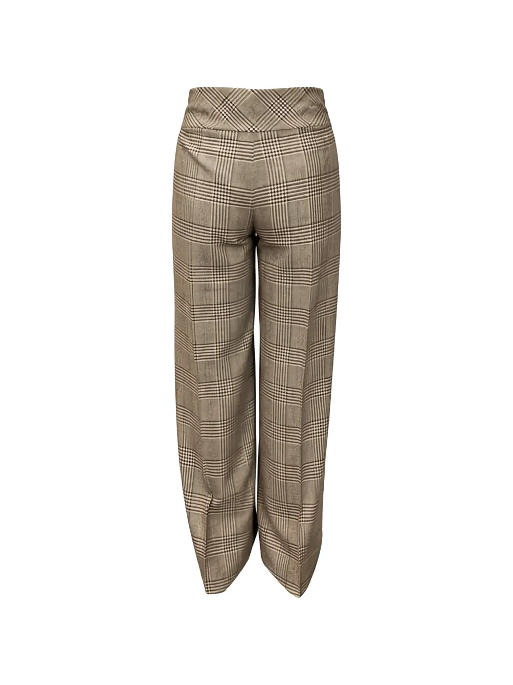 D.Exterior checked trousers - Bruin
