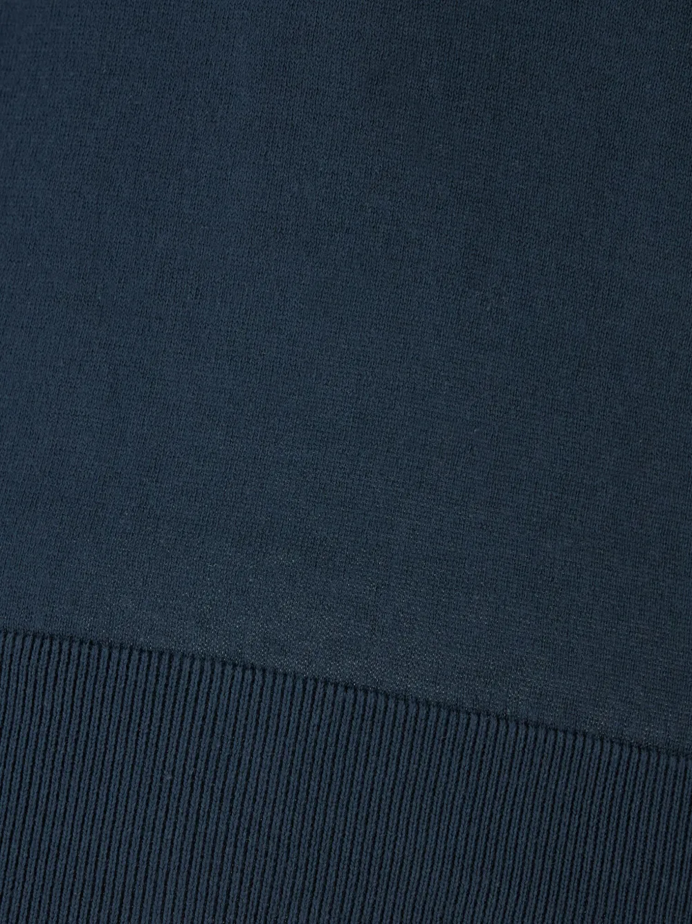 Zegna T-shirt met geribbelde zoom Blauw